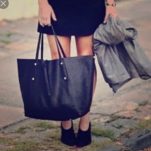 ANNABEL INGALL LARGE ISABELLA BLACK TOTE
